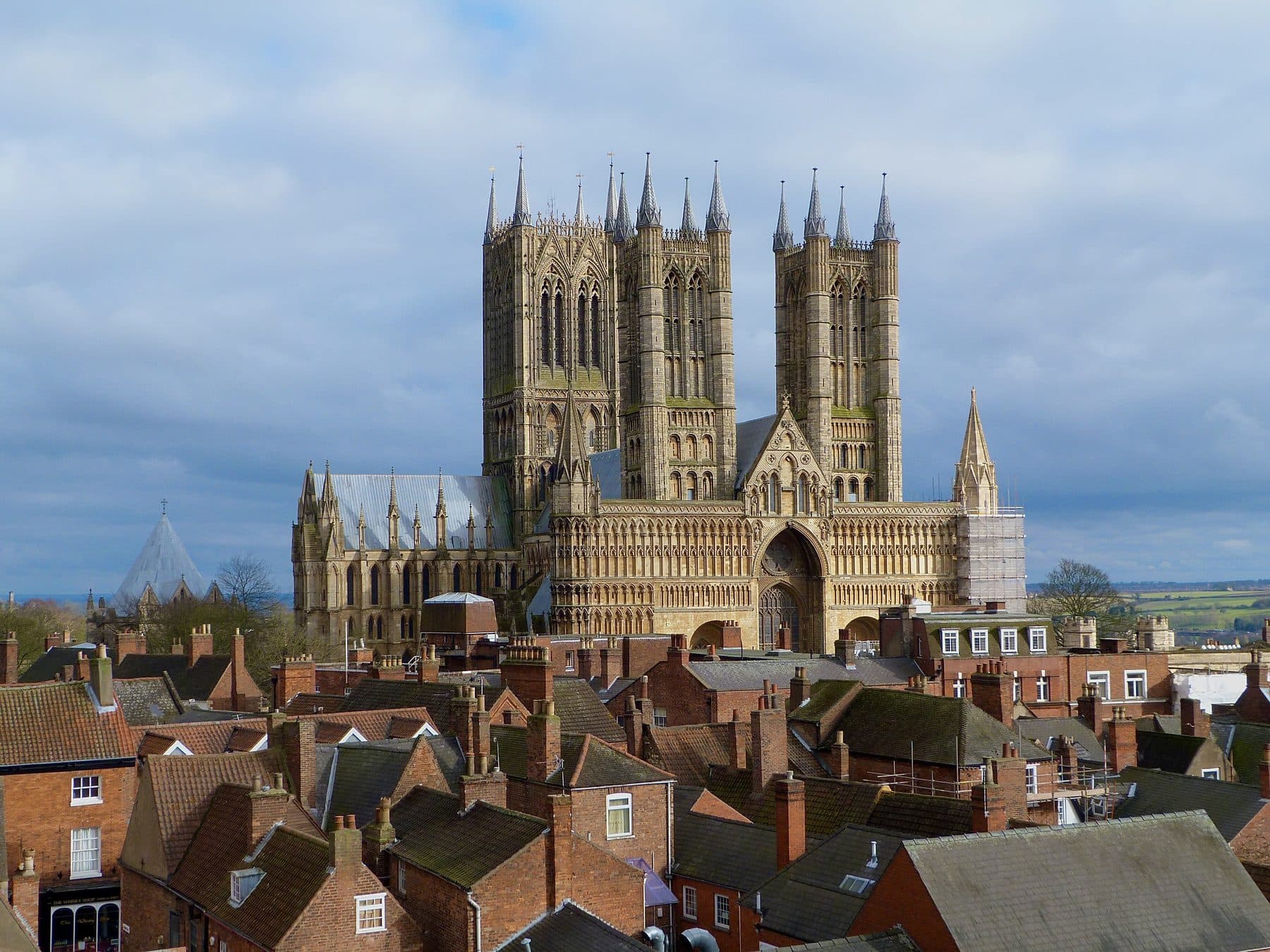 Lincoln Cathedral viewed from Lincoln Castle